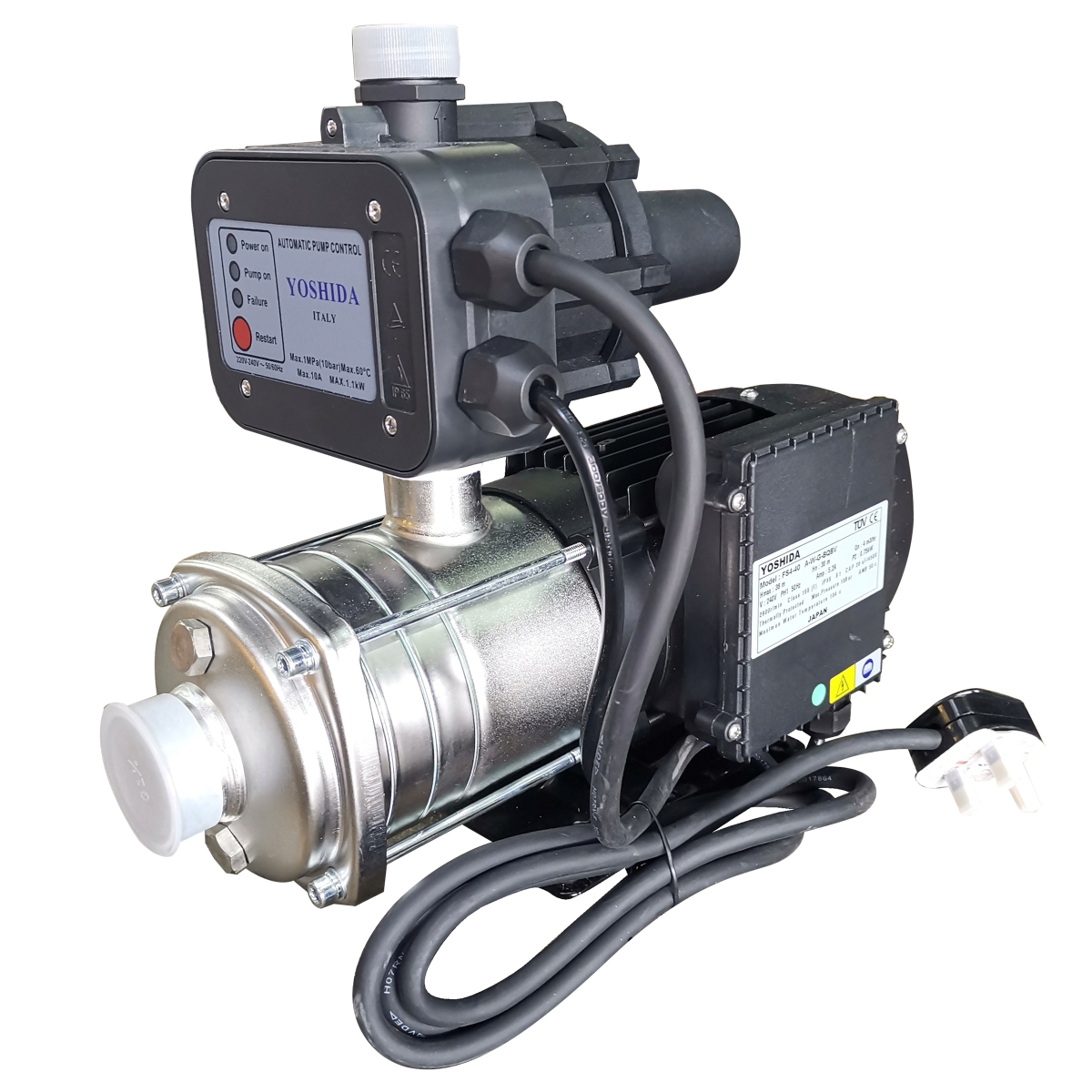 YOSHIDA FS4-50PC Automatic Horizontal Multistage Booster Pump